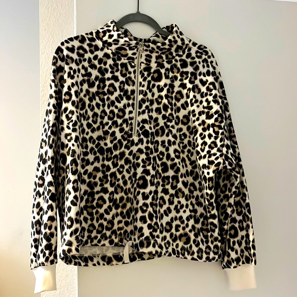 Cheetah 1/4 zip